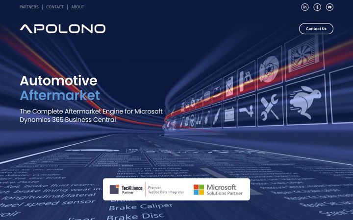 Screenshot of apolono.com