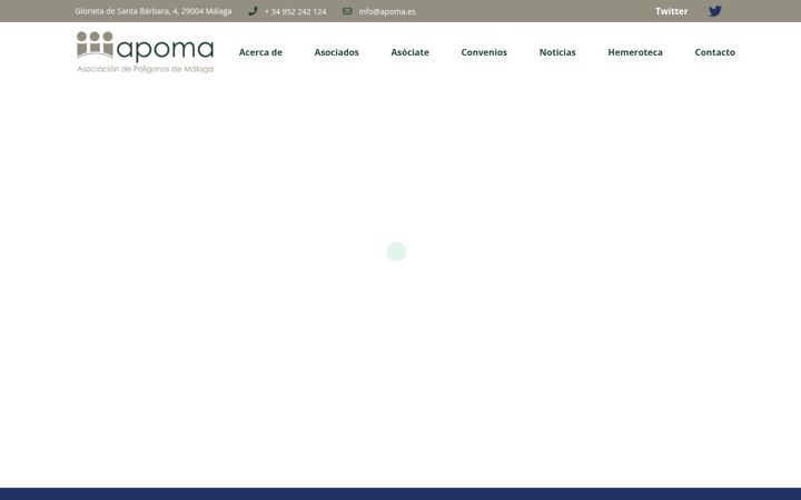 Screenshot of apoma.es