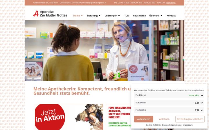 Screenshot di apomuttergottes.at