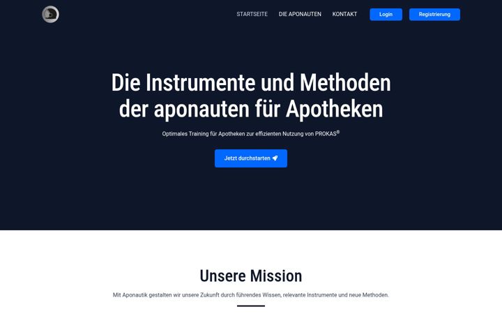 Screenshot of aponautik.de