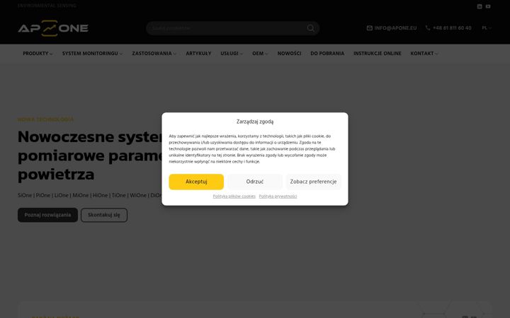 Screenshot ta' apone.eu