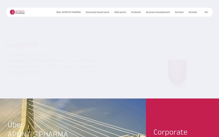 Screenshot ta' apontis-pharma.de