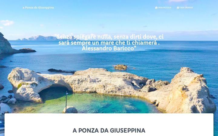 Screenshot of aponzadagiuseppina.com