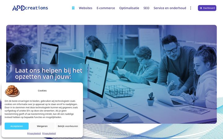 Screenshot of apoodesign.com