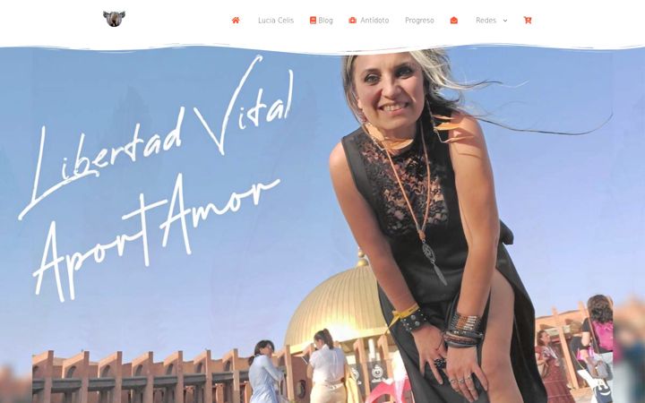 Screenshot of aportamor.com