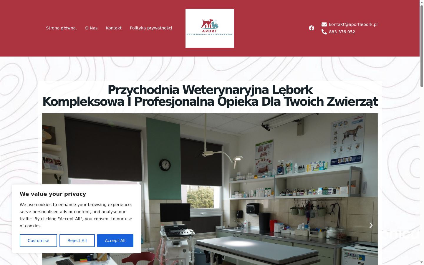 Screenshot tal-banner tal-kunsens muri qabel kwalunkwe interazzjoni