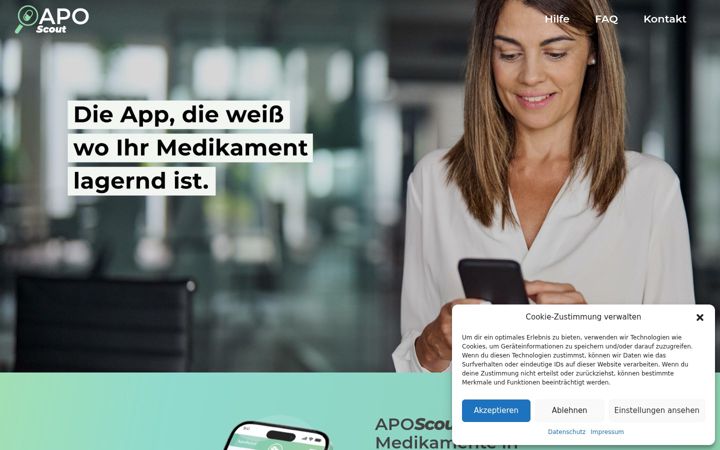 Screenshot ta' aposcout.at