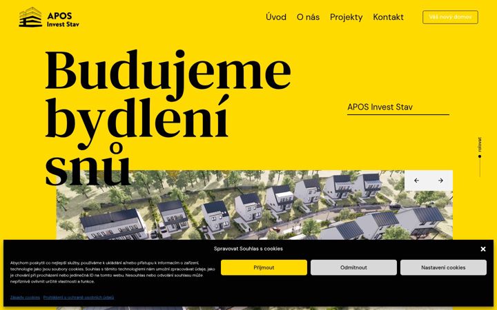 Screenshot ta' aposinvest.cz