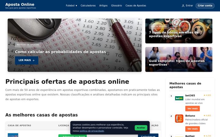 Screenshot of aposta.online