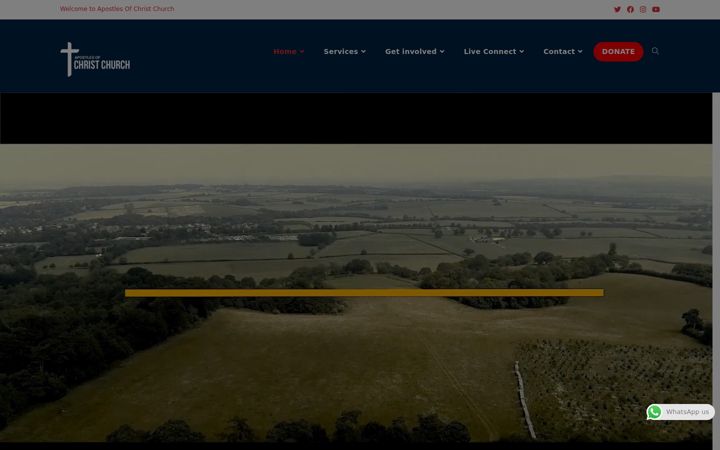 Screenshot of apostlesofchristchurch.org