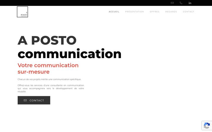 Screenshot of aposto.pro
