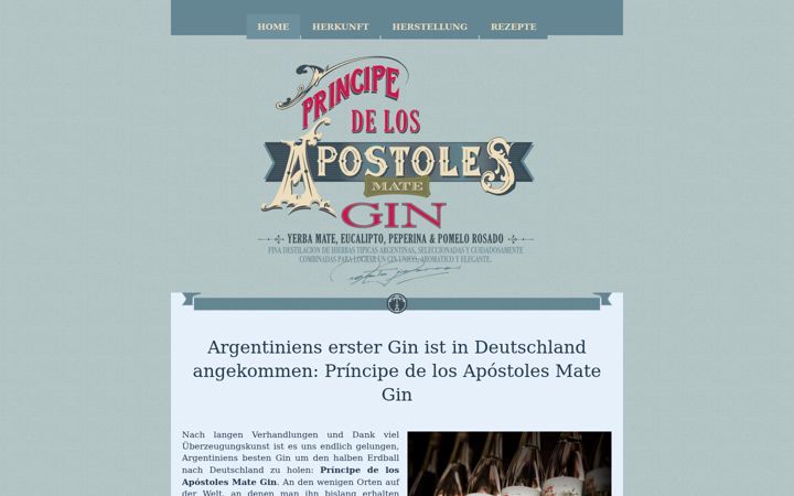 Screenshot of apostolesgin.de