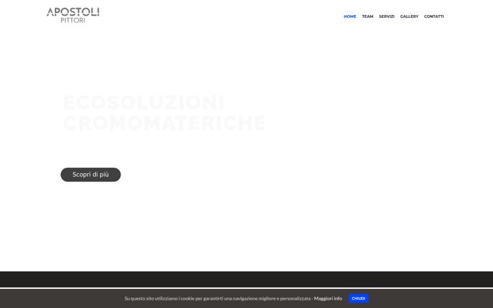 Screenshot di apostolipittori.it