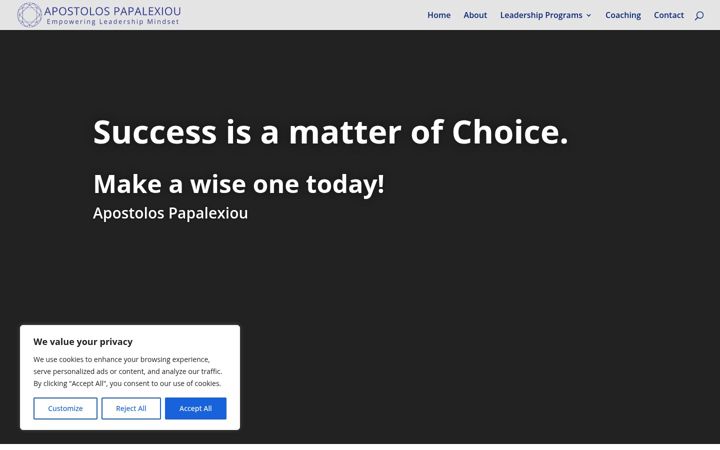 Screenshot of apostolospapalexiou.com