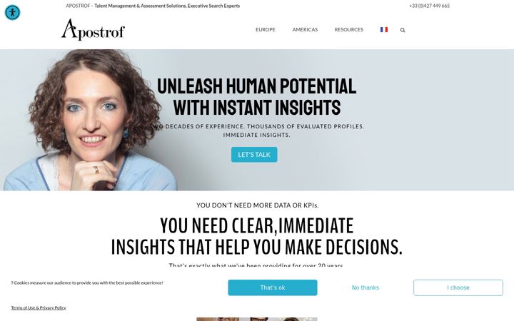 Screenshot of apostrof.international