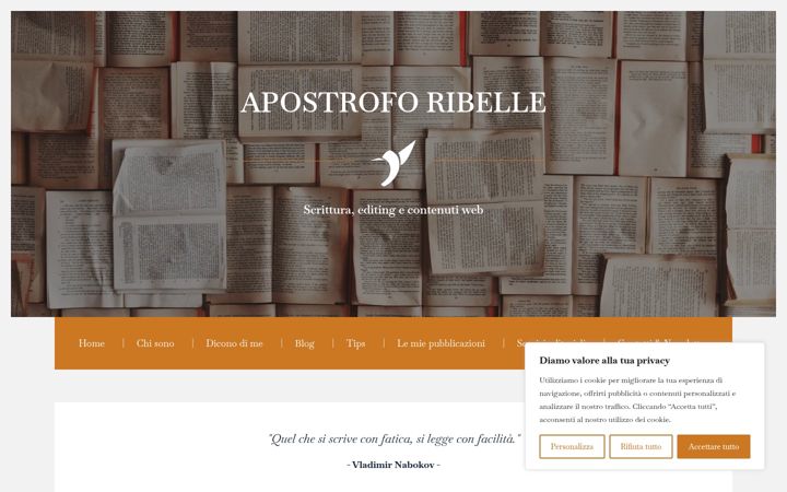 Screenshot of apostroforibelle.com