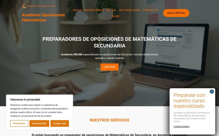 Screenshot ta' apotemaeducacion.es