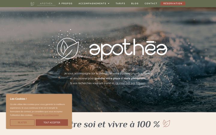Screenshot ta' apothea.fr