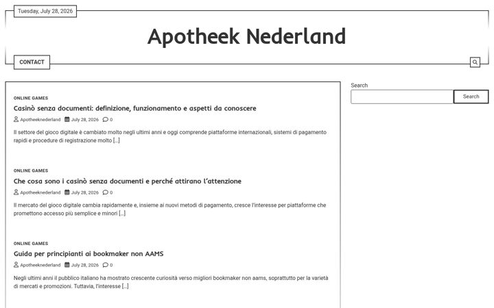 Screenshot of apotheeknederland.com