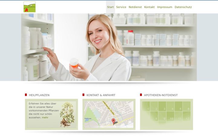Ekrano kopija apotheke-altlandsberg.de