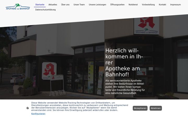 Ekrano kopija apotheke-am-bahnhof-wissen.de
