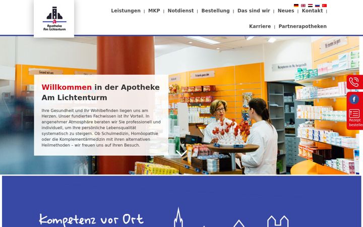 Ekrano kopija apotheke-am-lichtenturm.de