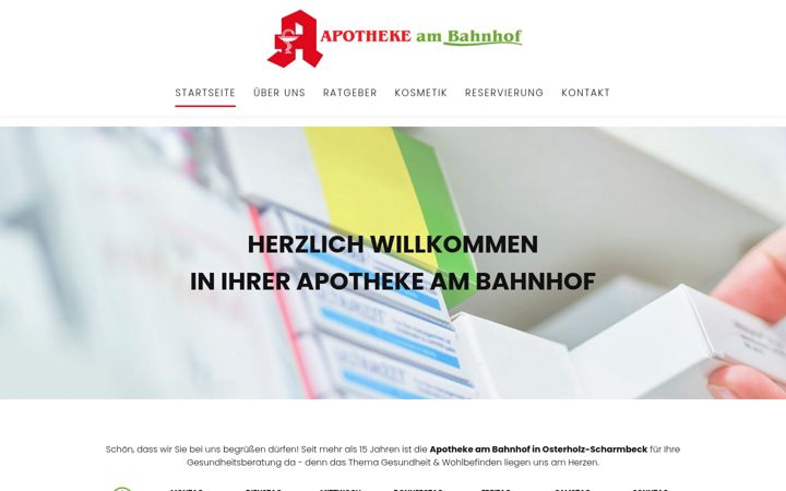 Screenshot of apotheke-bahnhof-ohz.de
