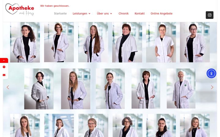 Ekrānuzņēmums no apotheke-mit-herz-hofgeismar.de