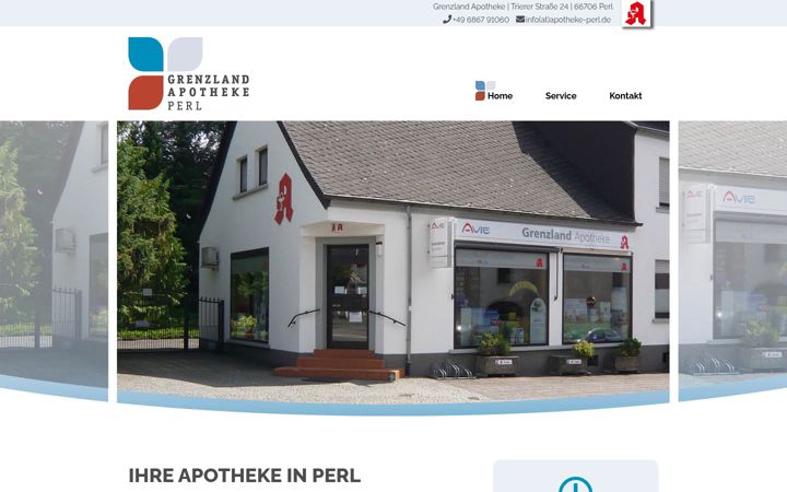 Screenshot of apotheke-perl.de