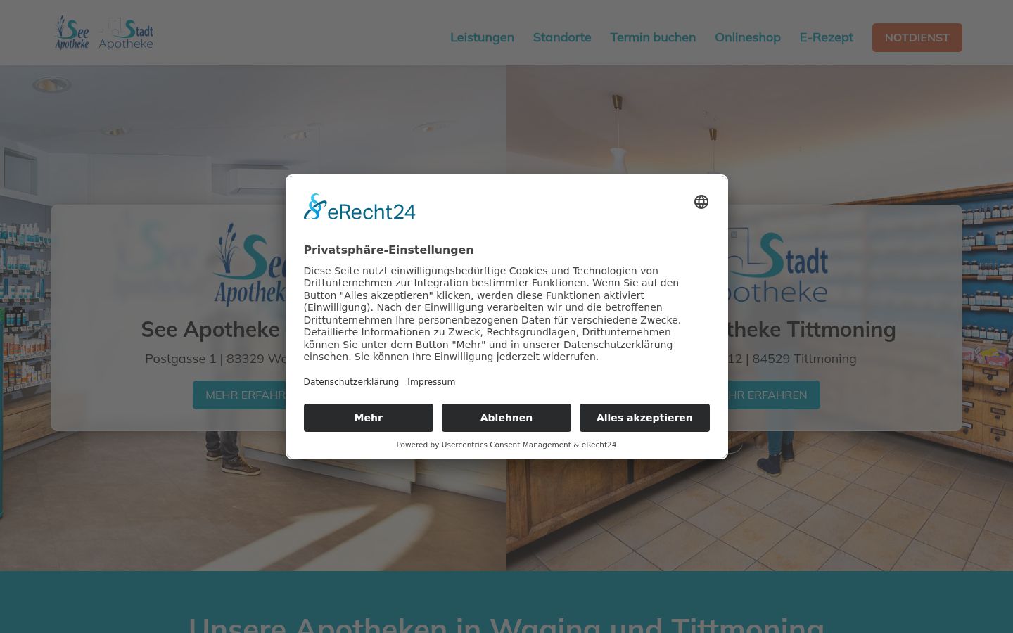 Sutikimo reklamjuostės, rodytos prieš bet kokią sąveiką, ekrano kopija
