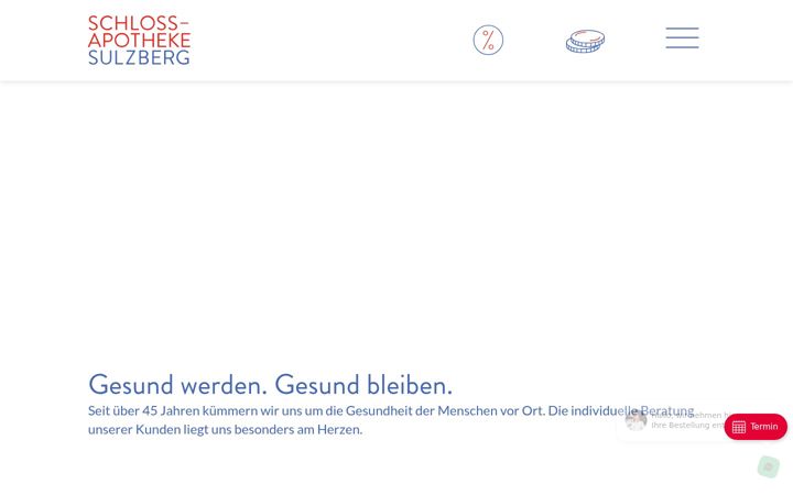 Screenshot of apotheke-sulzberg.de