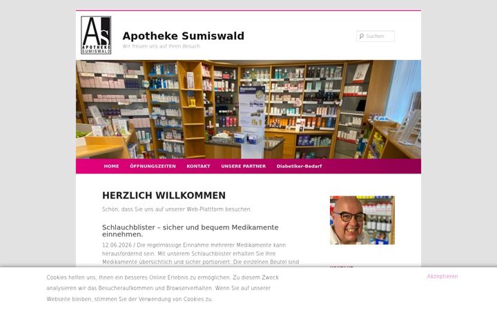 Screenshot of apotheke-sumiswald.ch
