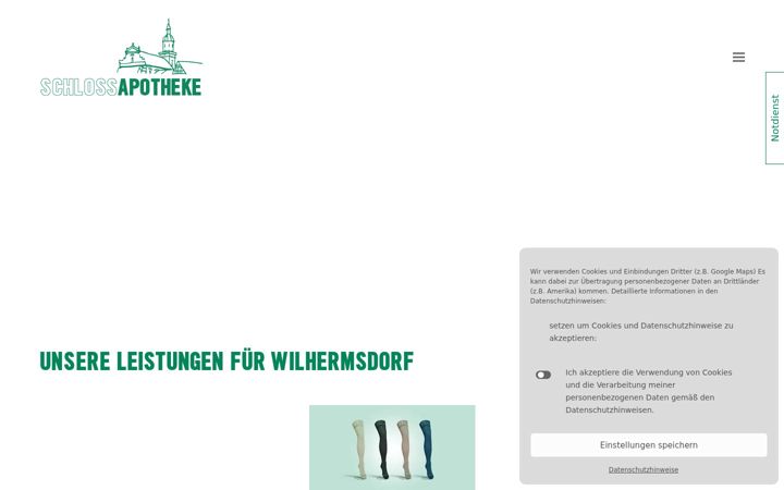 Screenshot of apotheke-wilhermsdorf.de