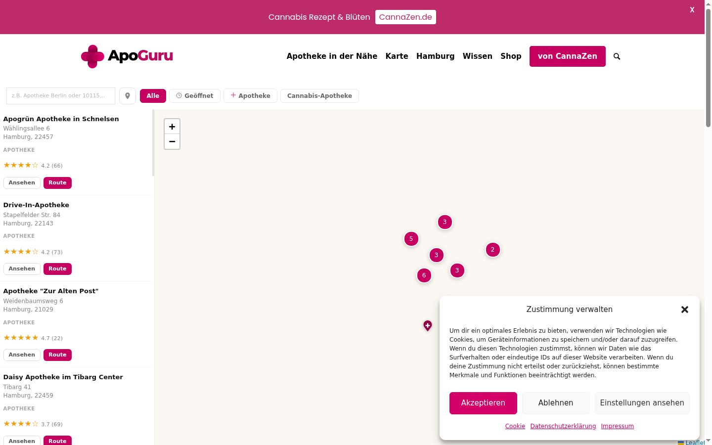 Screenshot tal-banner tal-kunsens muri qabel kwalunkwe interazzjoni