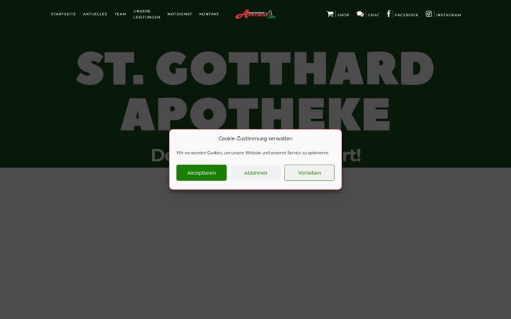 Ekrānuzņēmums no apothekekirchberg.de