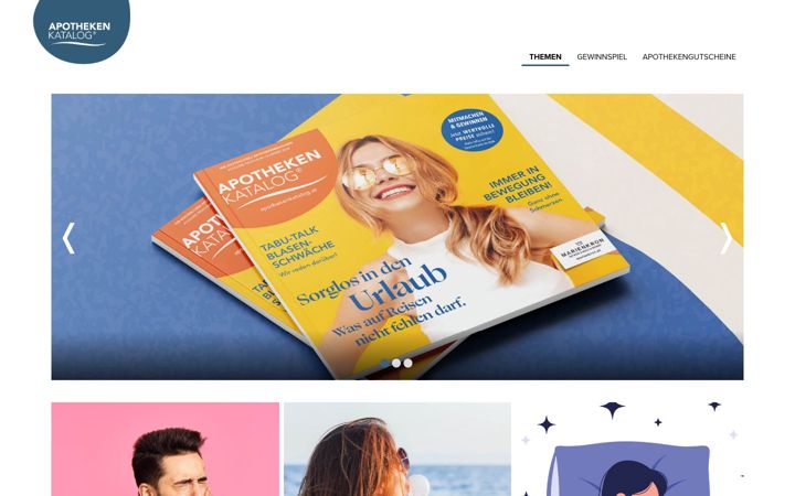 Screenshot του apothekenkatalog.at