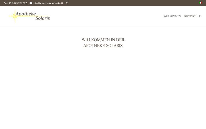 Screenshot του apothekesolaris.it