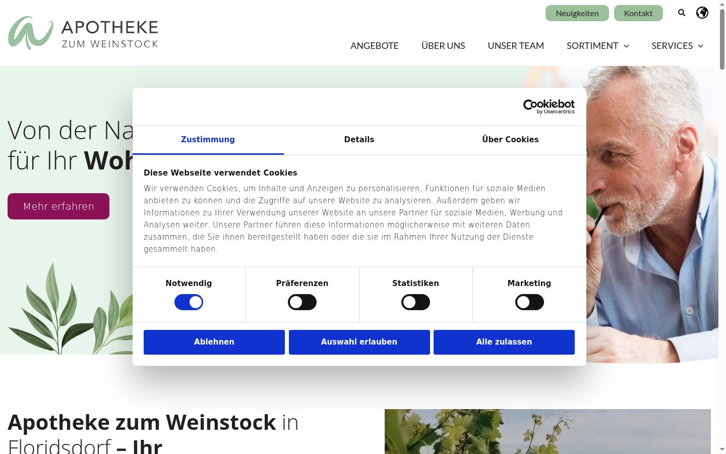 Sutikimo reklamjuostės, rodytos prieš bet kokią sąveiką, ekrano kopija