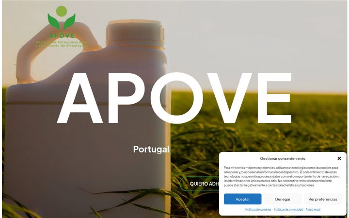Screenshot of apove.es