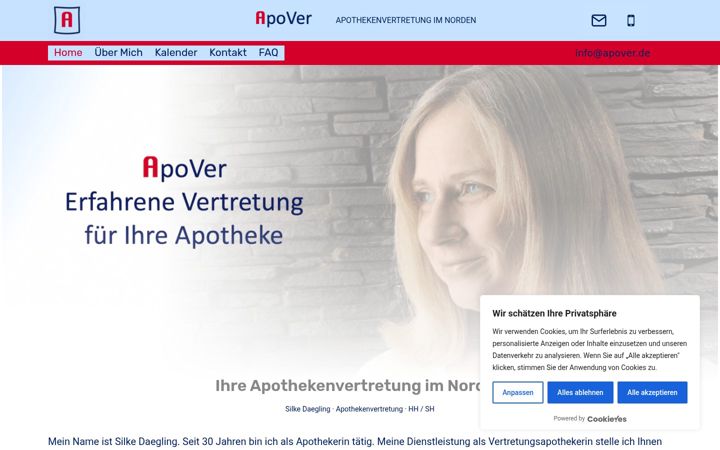 Screenshot of apover.de