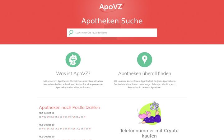 Screenshot of apovz.com