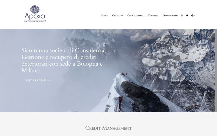Screenshot of apoxa.it