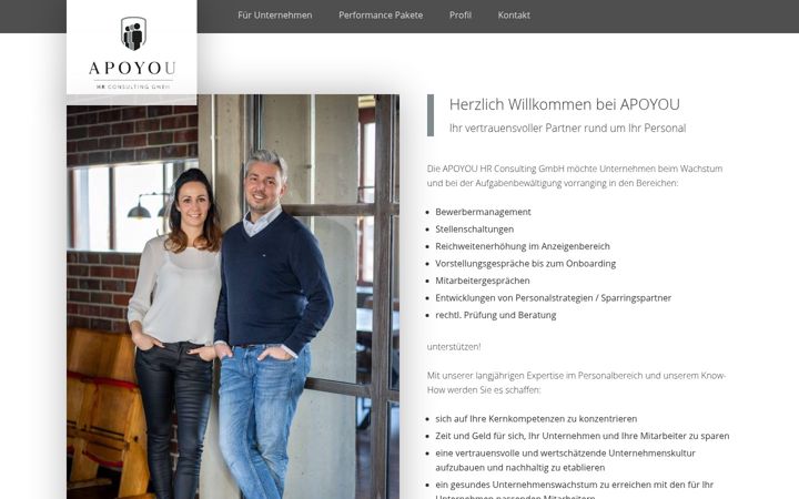 Screenshot of apoyou.biz