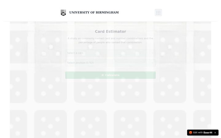 Screenshot von app--choice-statistics-research-cb7d3cb2.base44.app