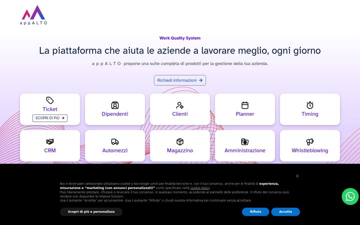 Snímek obrazovky app-alto.com