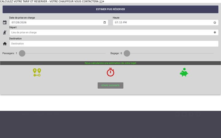 Screenshot of app-clic-taxi.com