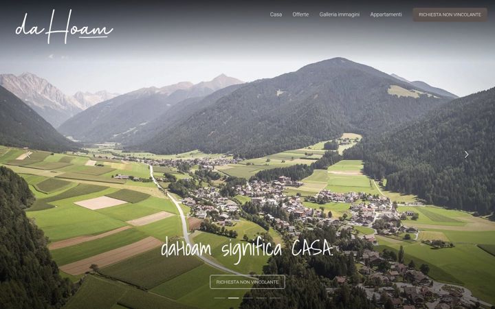 Screenshot of app-dahoam.com