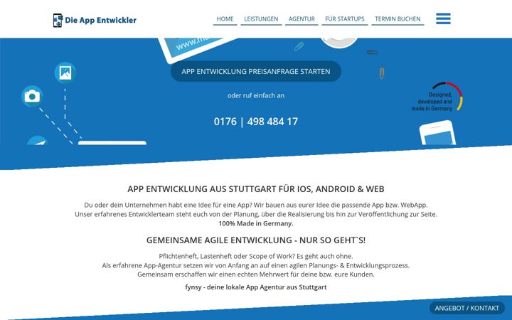 Skærmbillede af app-entwickler-stuttgart.de