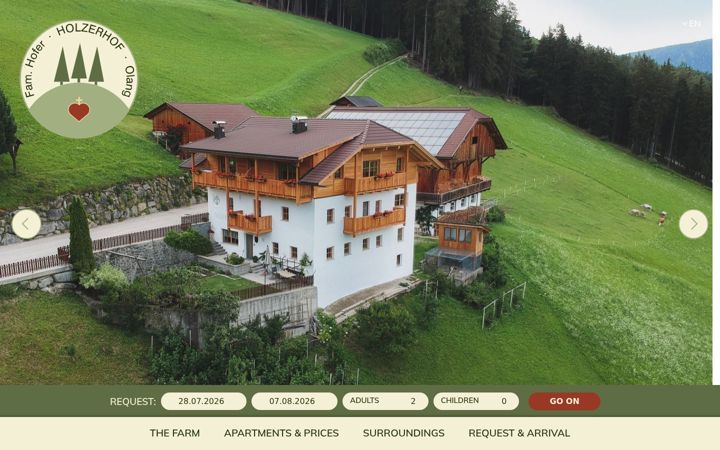 Screenshot of app-holzer.com