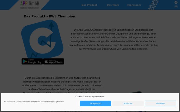 Screenshot of app-partner.com